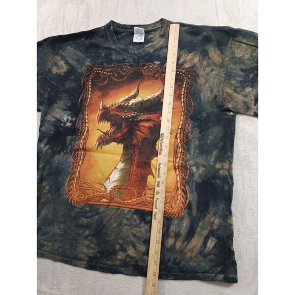 Kerem Beyit Fantasy Dragon Tie Dye T Shirt 2010 Mens XL - Picture 14 of 16
